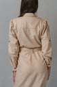 Marcelle Belted Shirt Dress KEMETIX