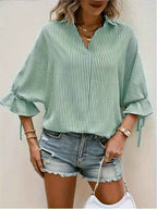 Classic Striped Blouse