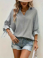 Classic Striped Blouse
