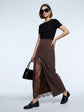 Brown Lace Skirt KEMETIX