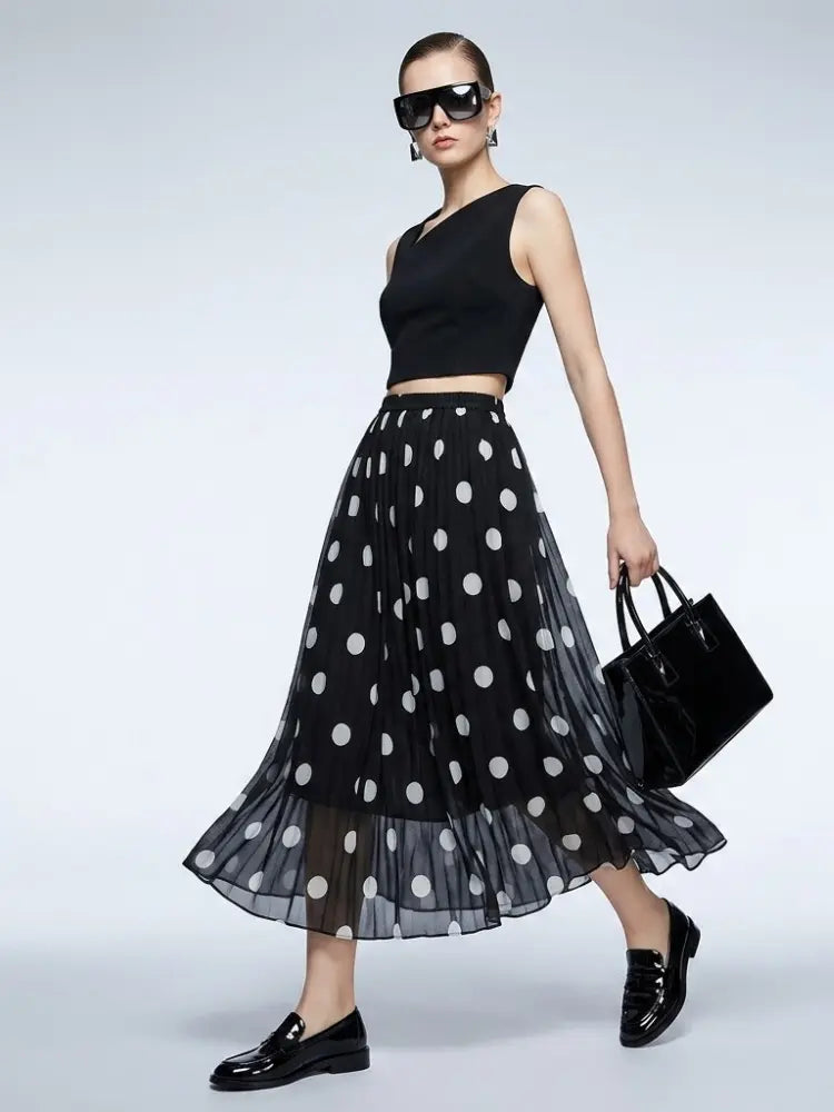 Polka Dot Skirt KEMETIX