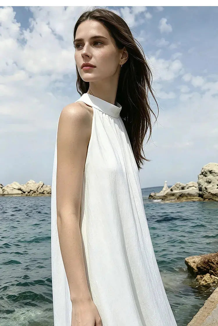 Amii Linen Dress KEMETIX