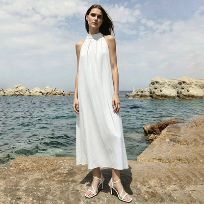 Amii Linen Dress KEMETIX