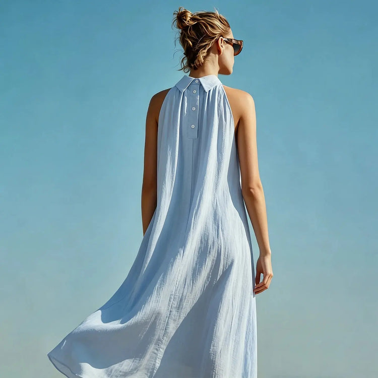 Amii Linen Dress KEMETIX