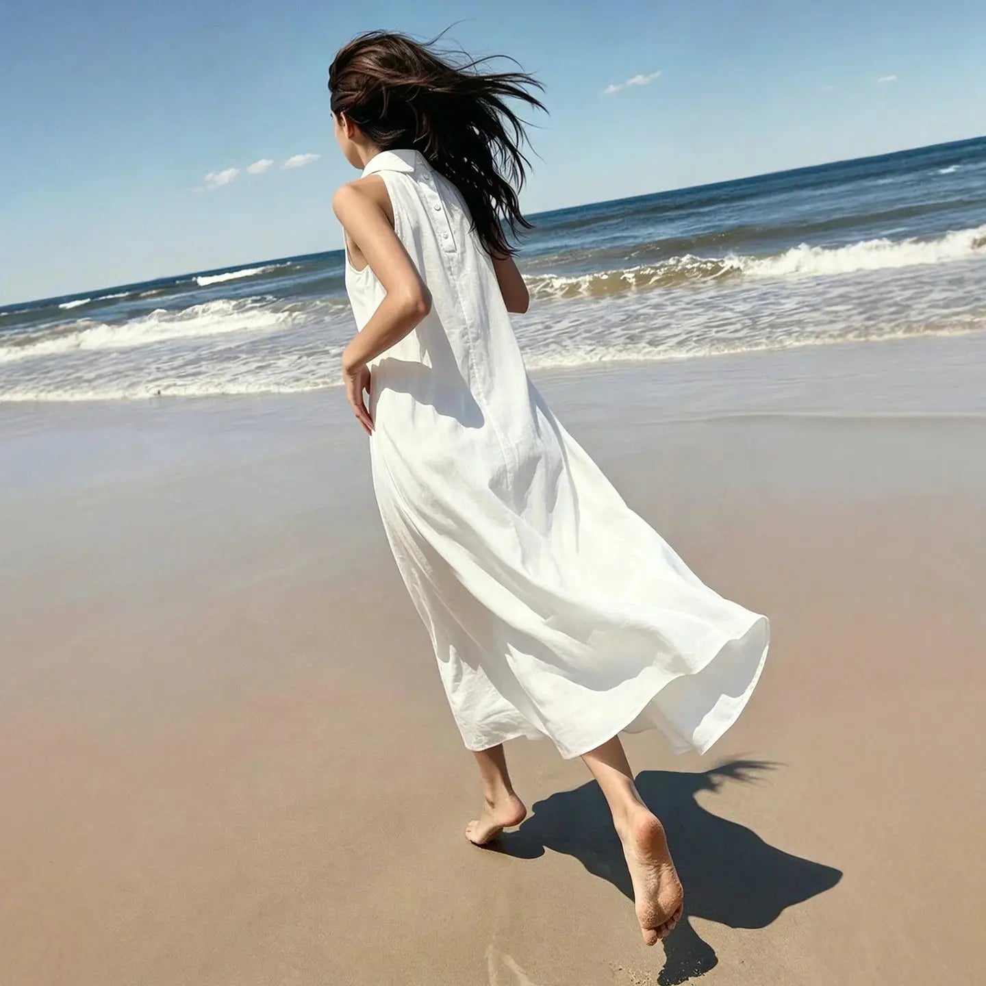 Amii Linen Dress KEMETIX