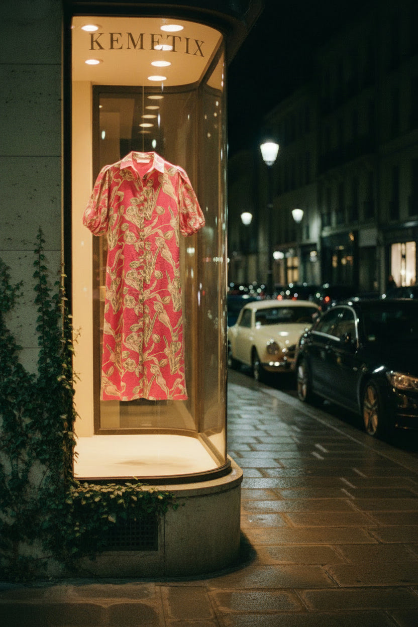 The Garden Linen Dress