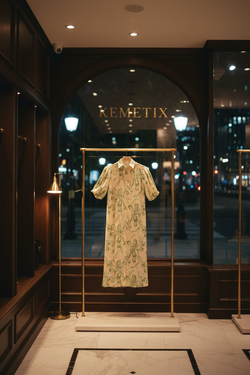 The Garden Linen Dress