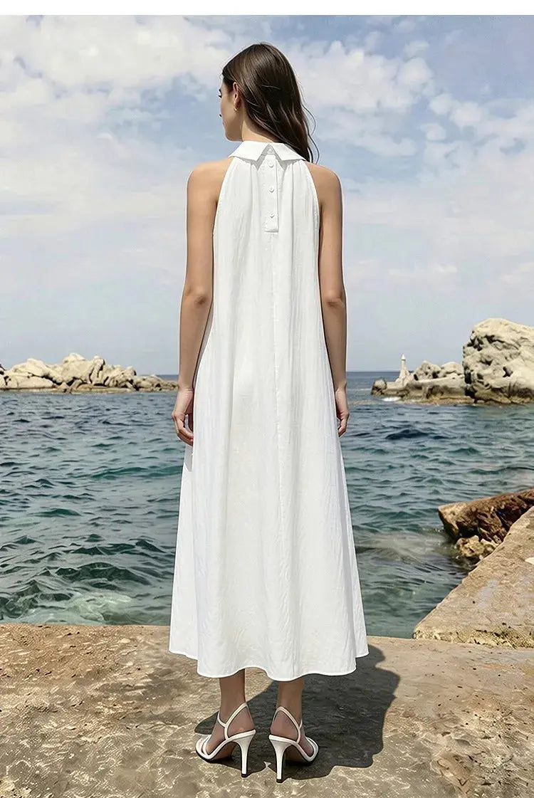 Amii Linen Dress KEMETIX