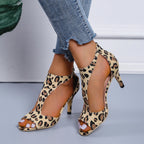 The Leather Block Heel