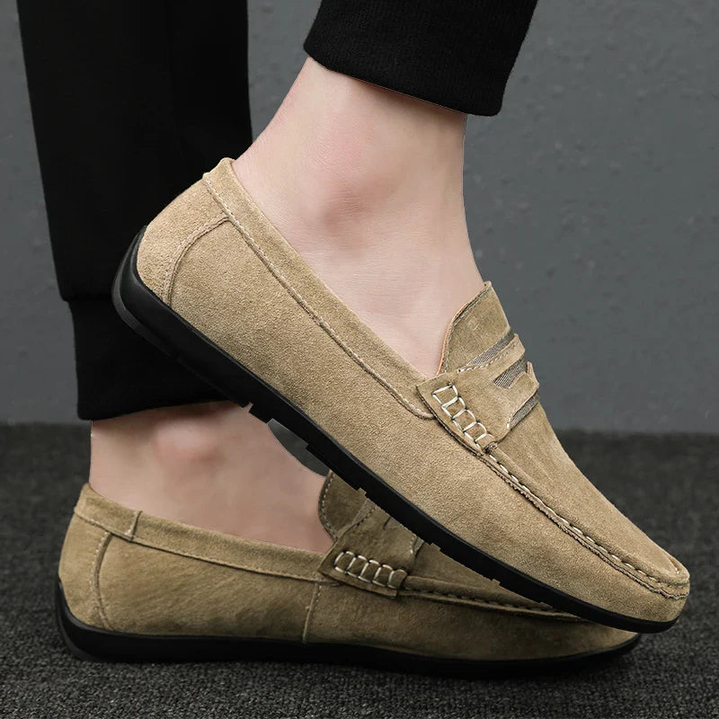 The Suede Moccasin
