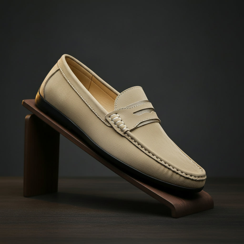 The Suede Moccasin