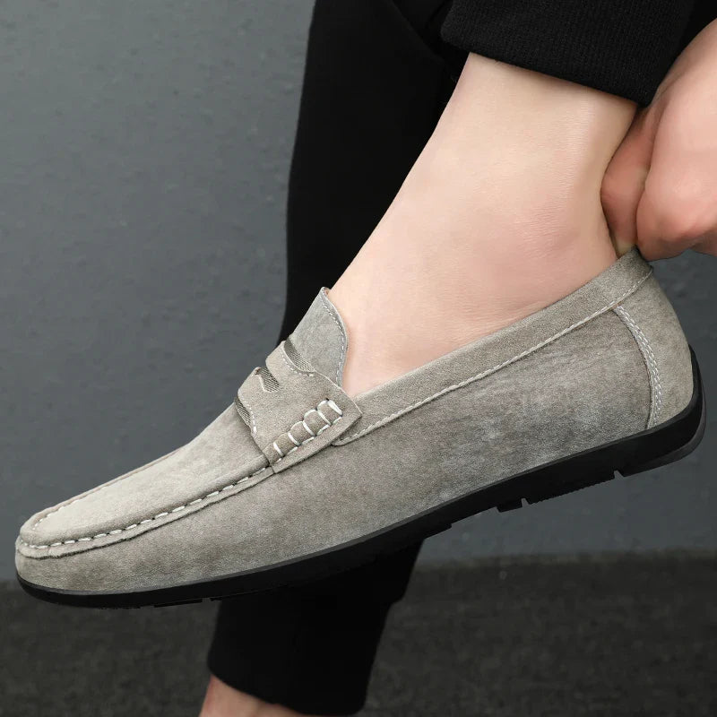 The Suede Moccasin