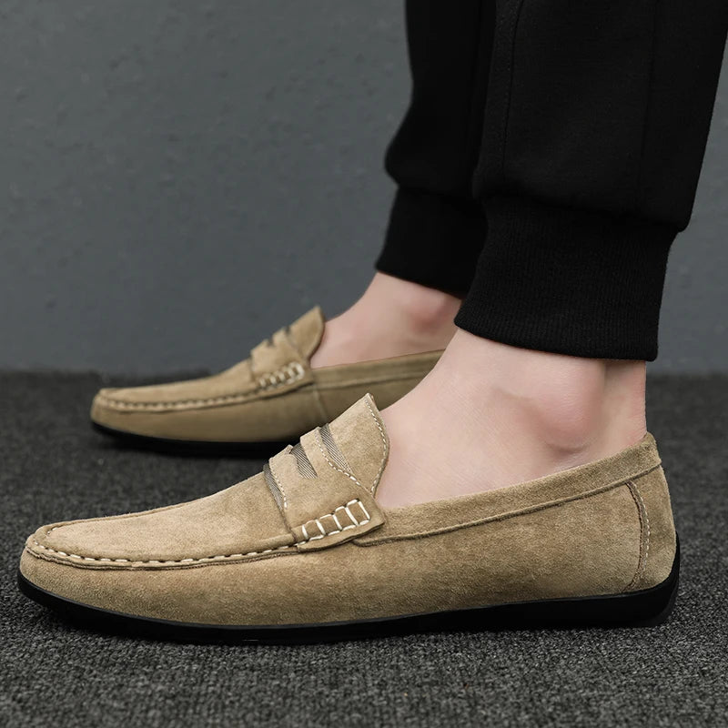 The Suede Moccasin