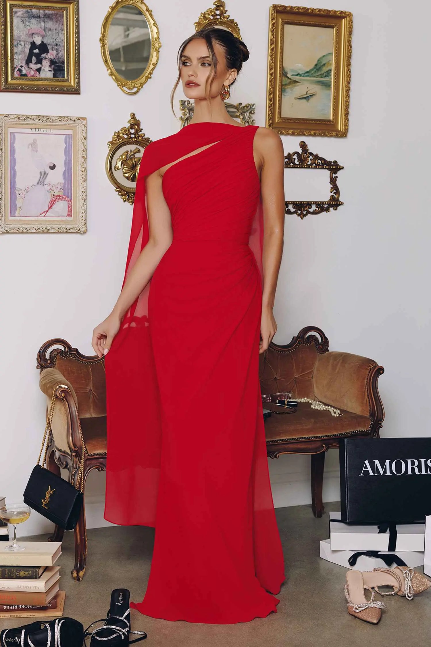 Chiffon Formal Gown KEMETIX
