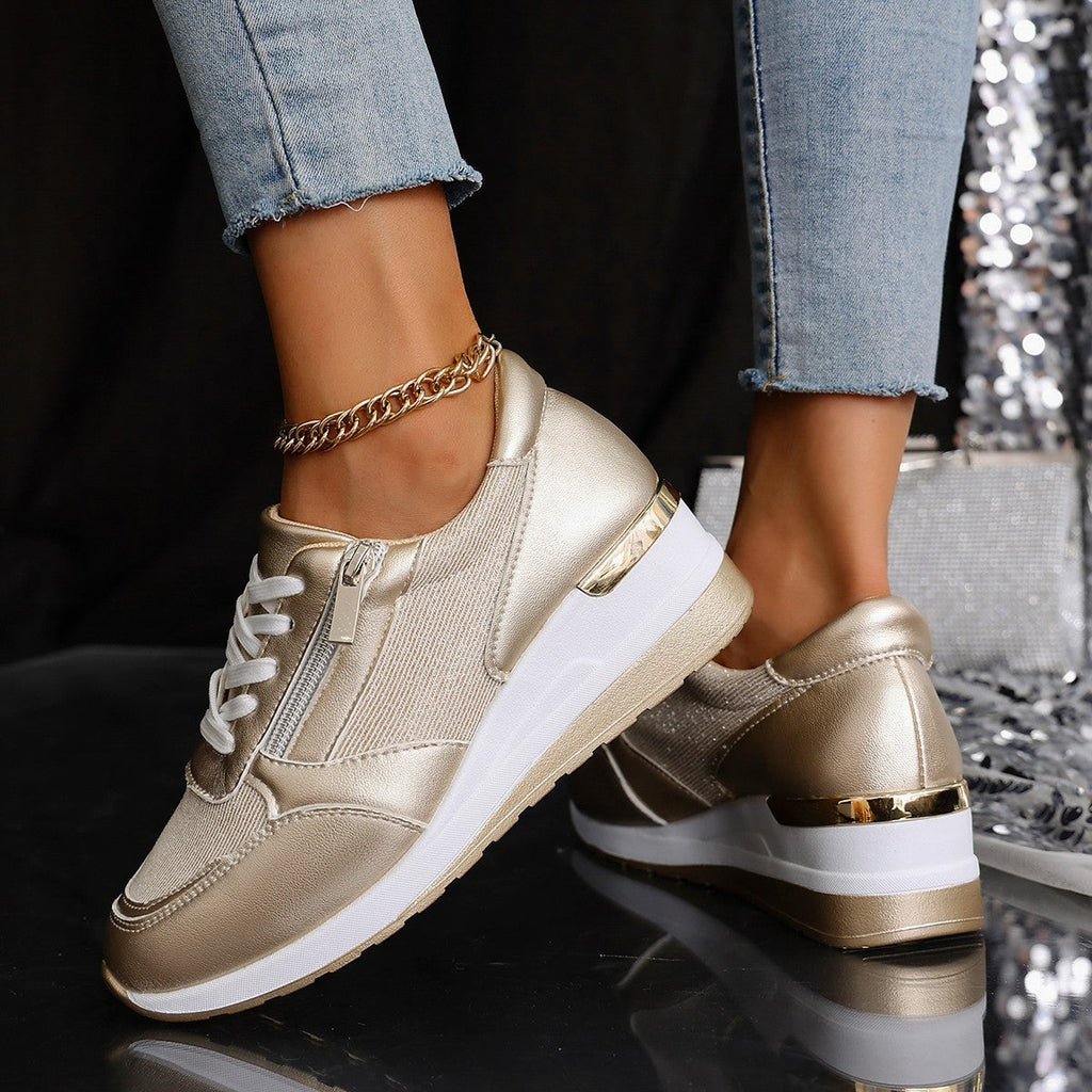 Metallic Sneakers