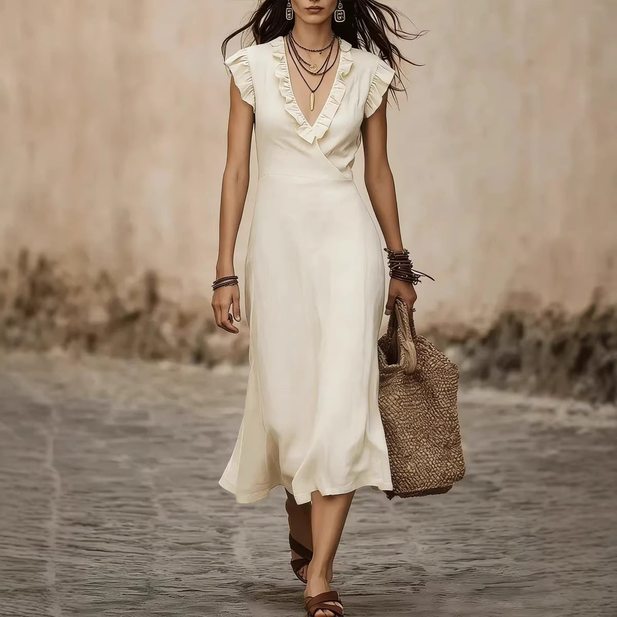 The Ruffle Midi