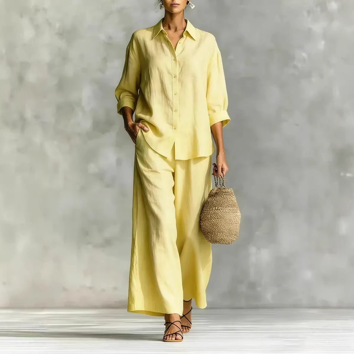 The Linen Co-ord Set