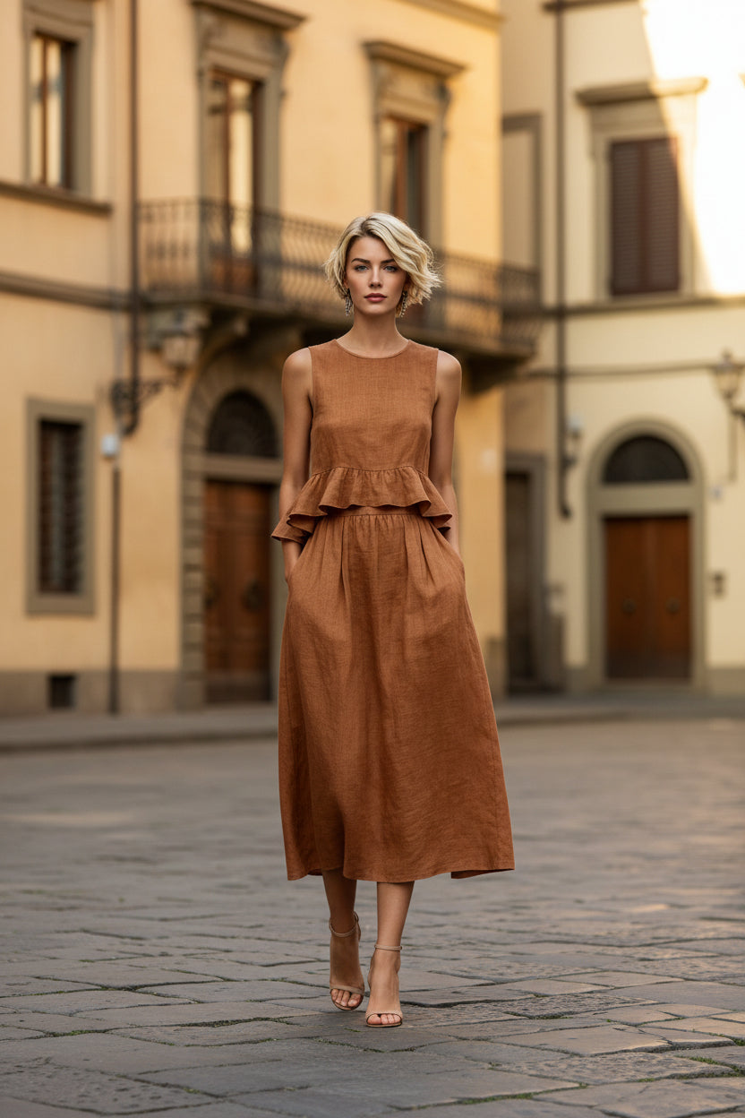 The Ruffle Maxi