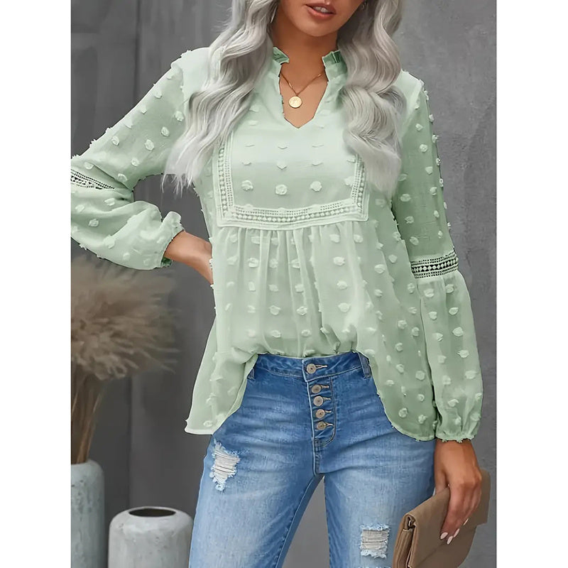 The V-Neck Blouse