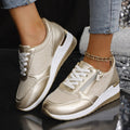 Metallic Sneakers