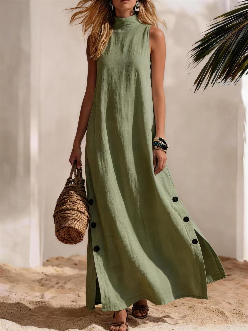 The Linen Midi