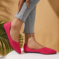 Suede Pointed Flat