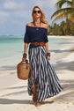 The Off-Shoulder Skirt Set