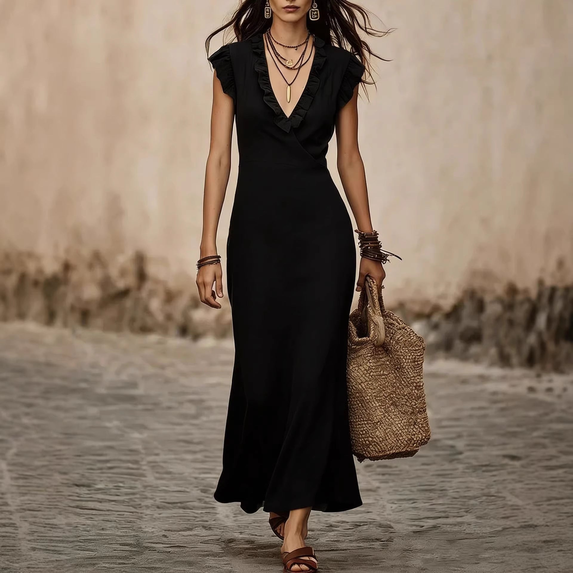 The Ruffle Midi