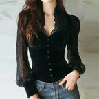 The Velvet Blouse