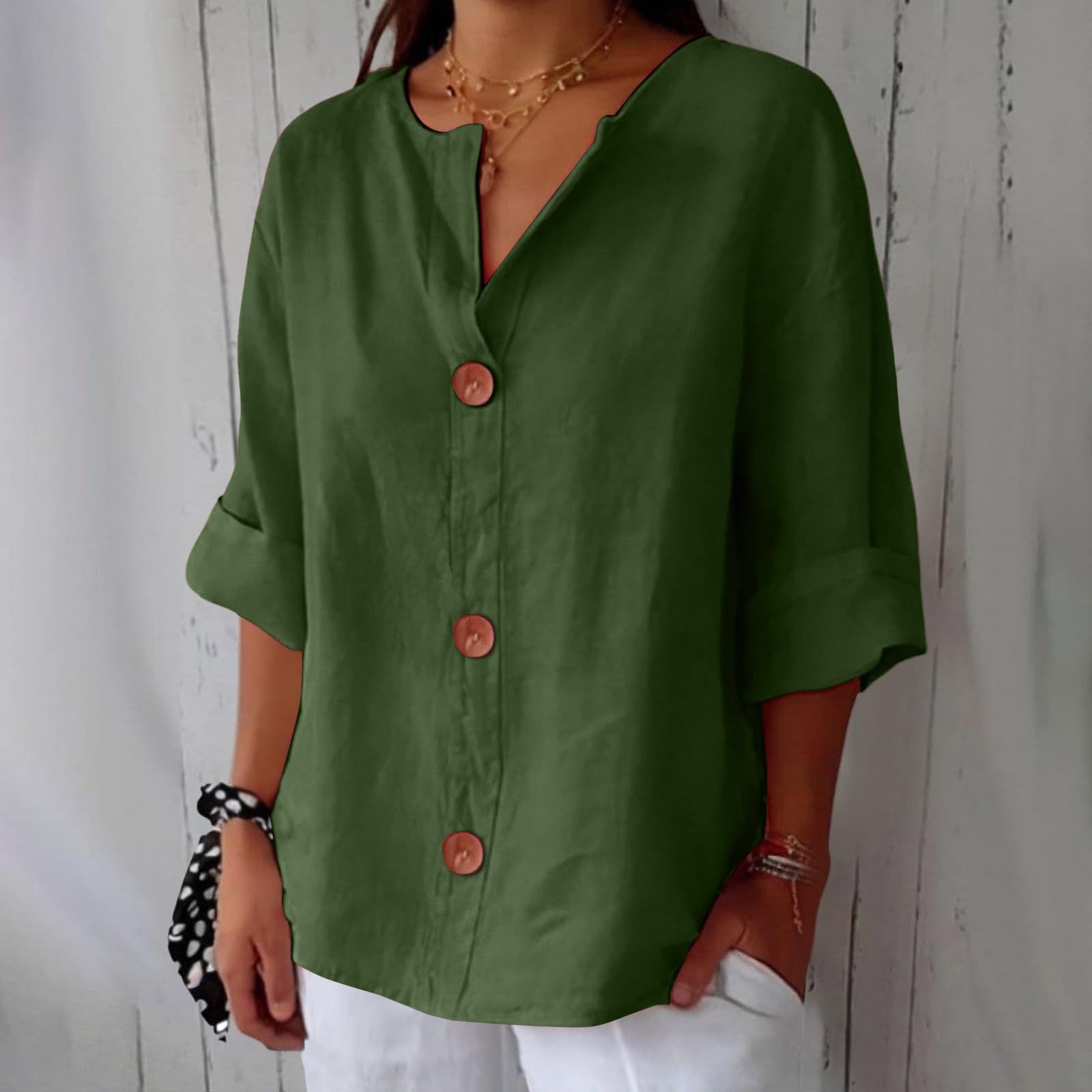 The Breeze Linen Blouse