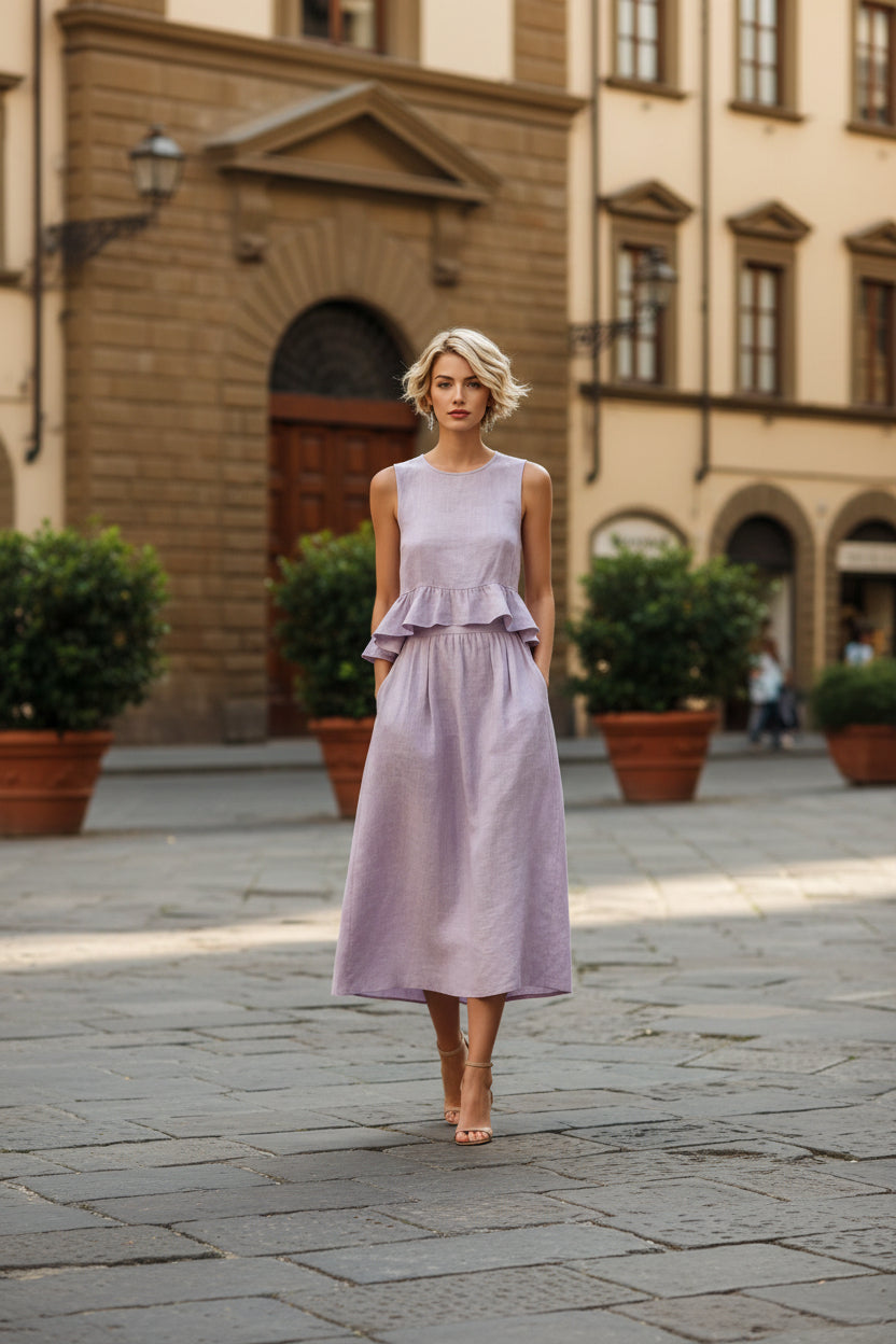 The Ruffle Maxi