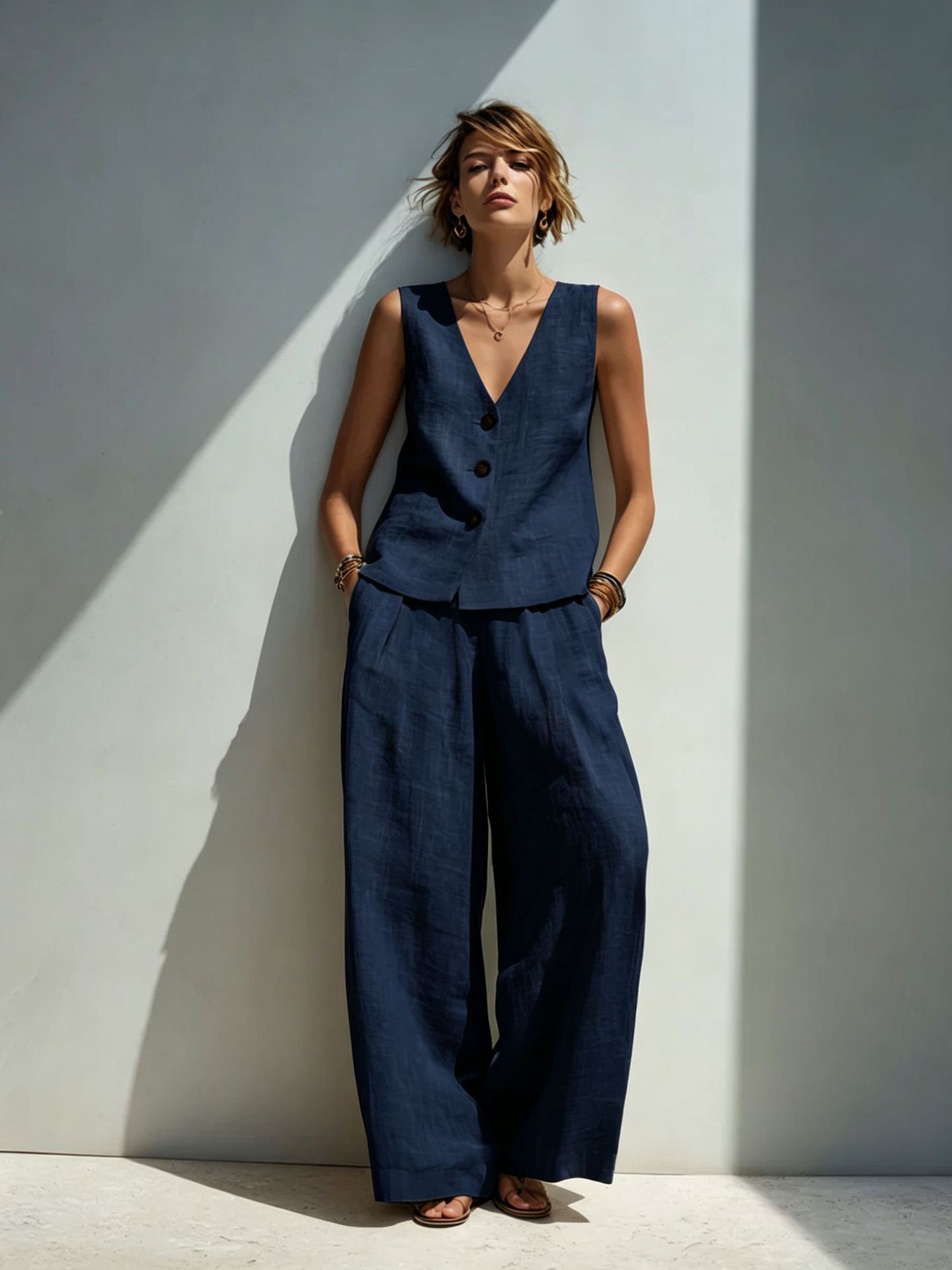Linen Blend Set