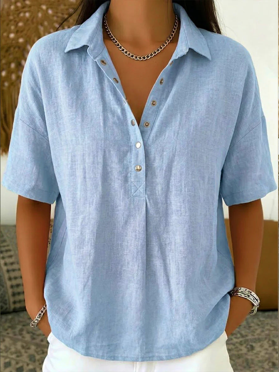 The Breezy Button Shirt