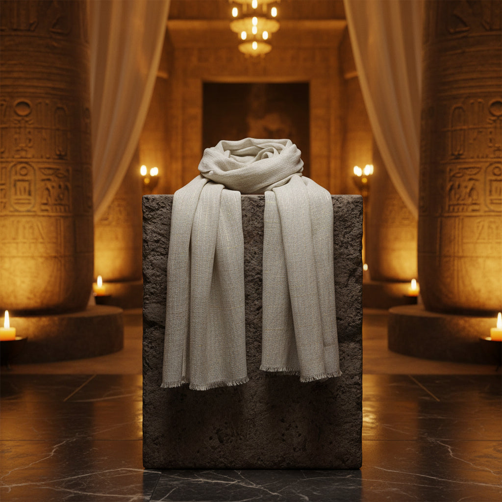 The Handwoven Gauze Scarf