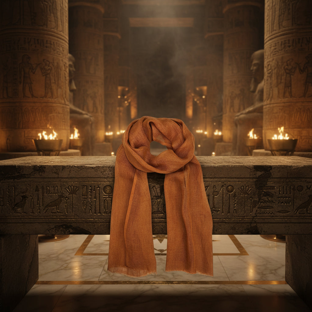 The Handwoven Gauze Scarf