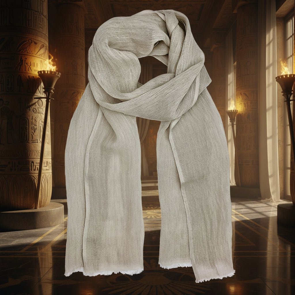 The Handwoven Gauze Scarf