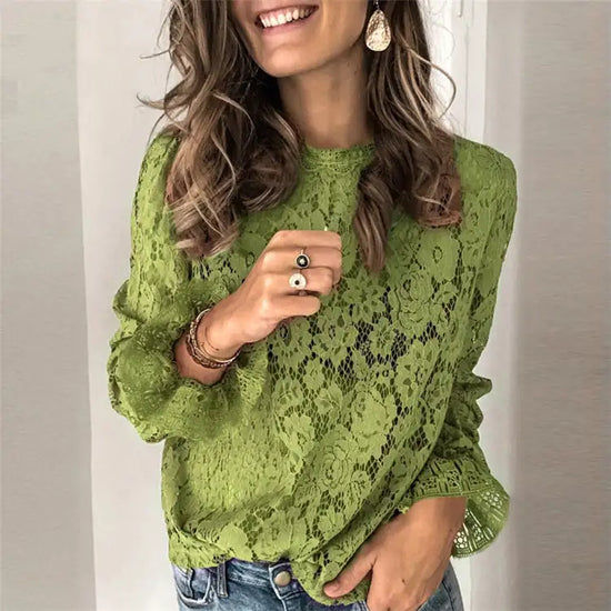 The Lace Illusion Top
