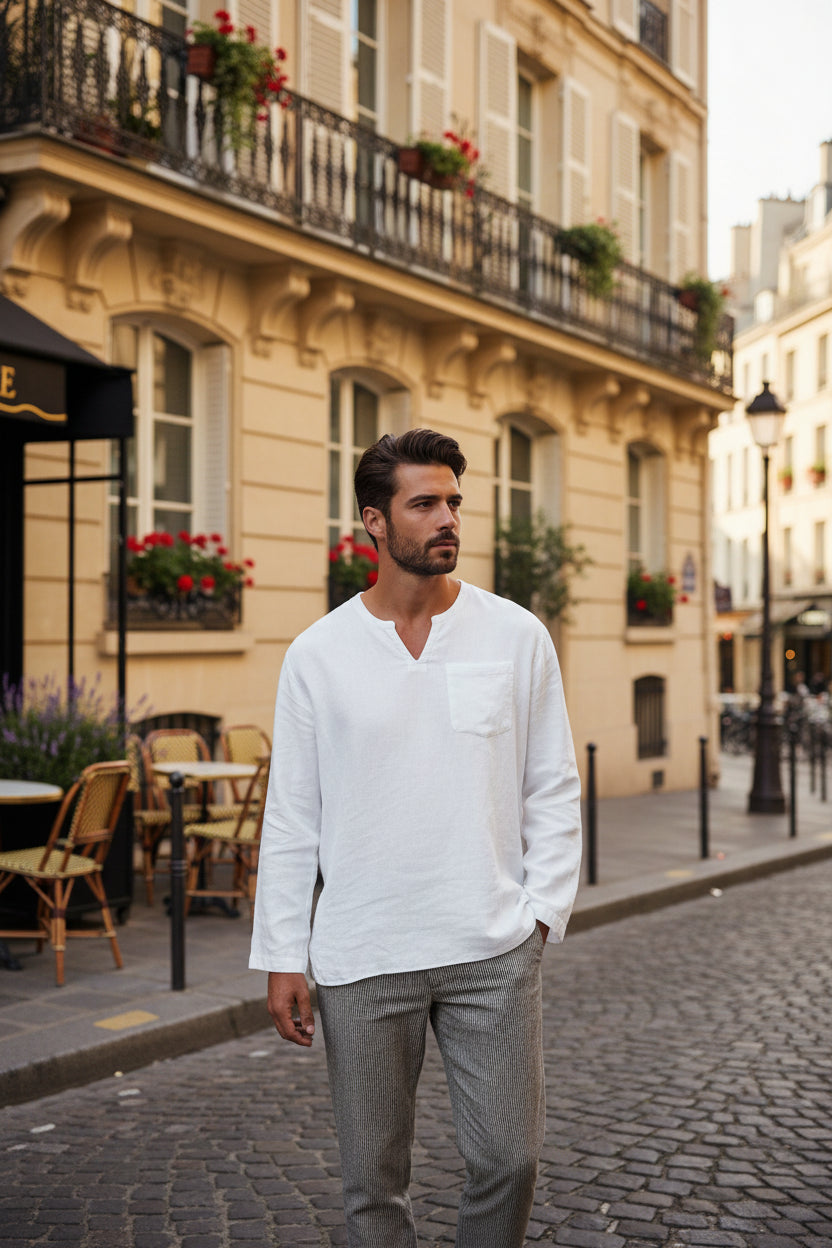 The Shoreline Linen Shirt