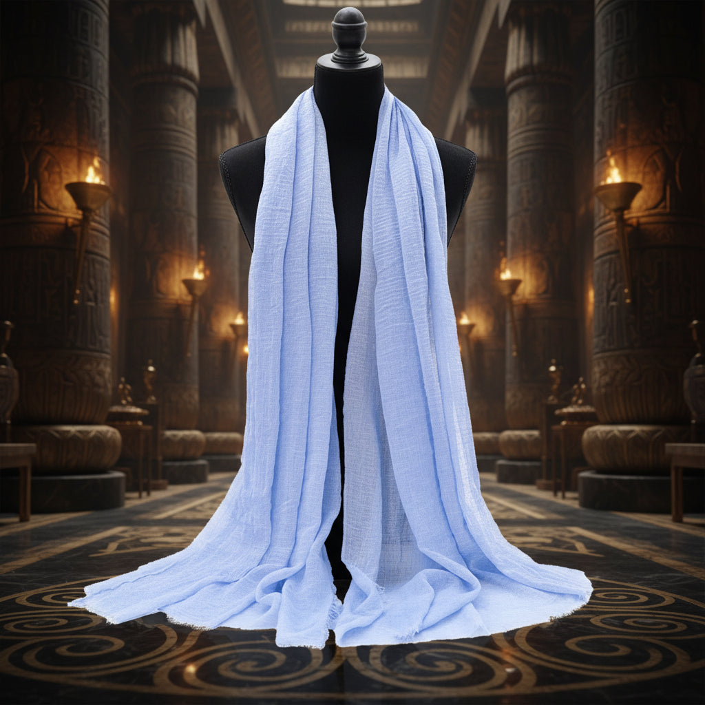 The Crinkle Linen Wrap