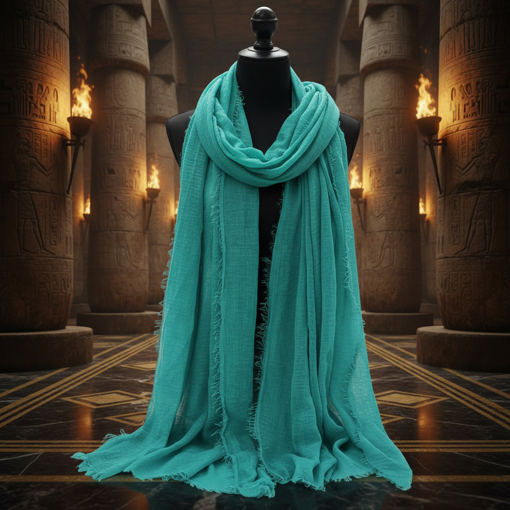 The Crinkle Linen Wrap