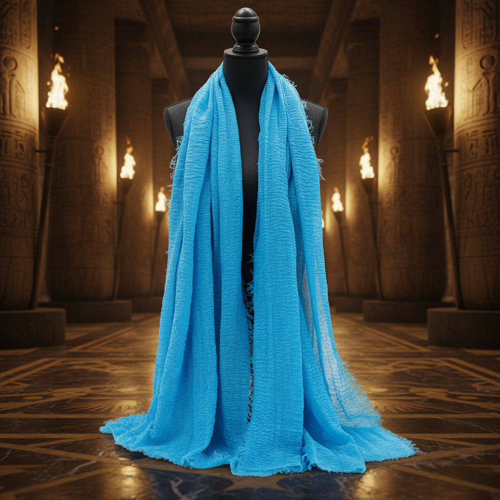 The Crinkle Linen Wrap