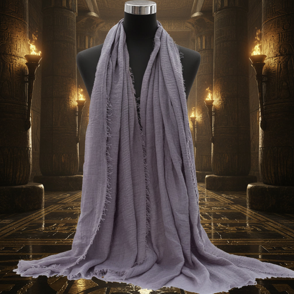 The Crinkle Linen Wrap
