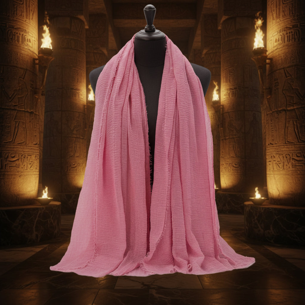 The Crinkle Linen Wrap