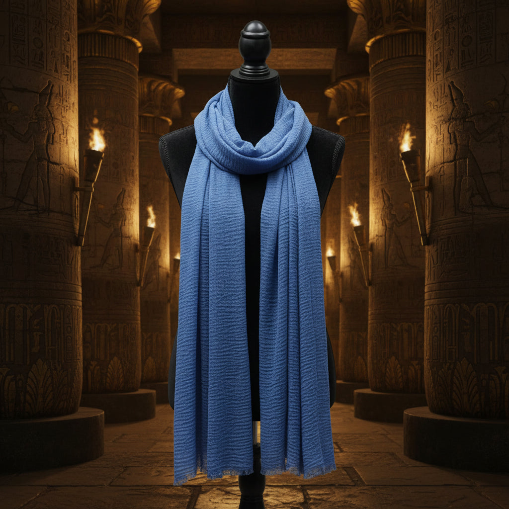 The Crinkle Linen Wrap