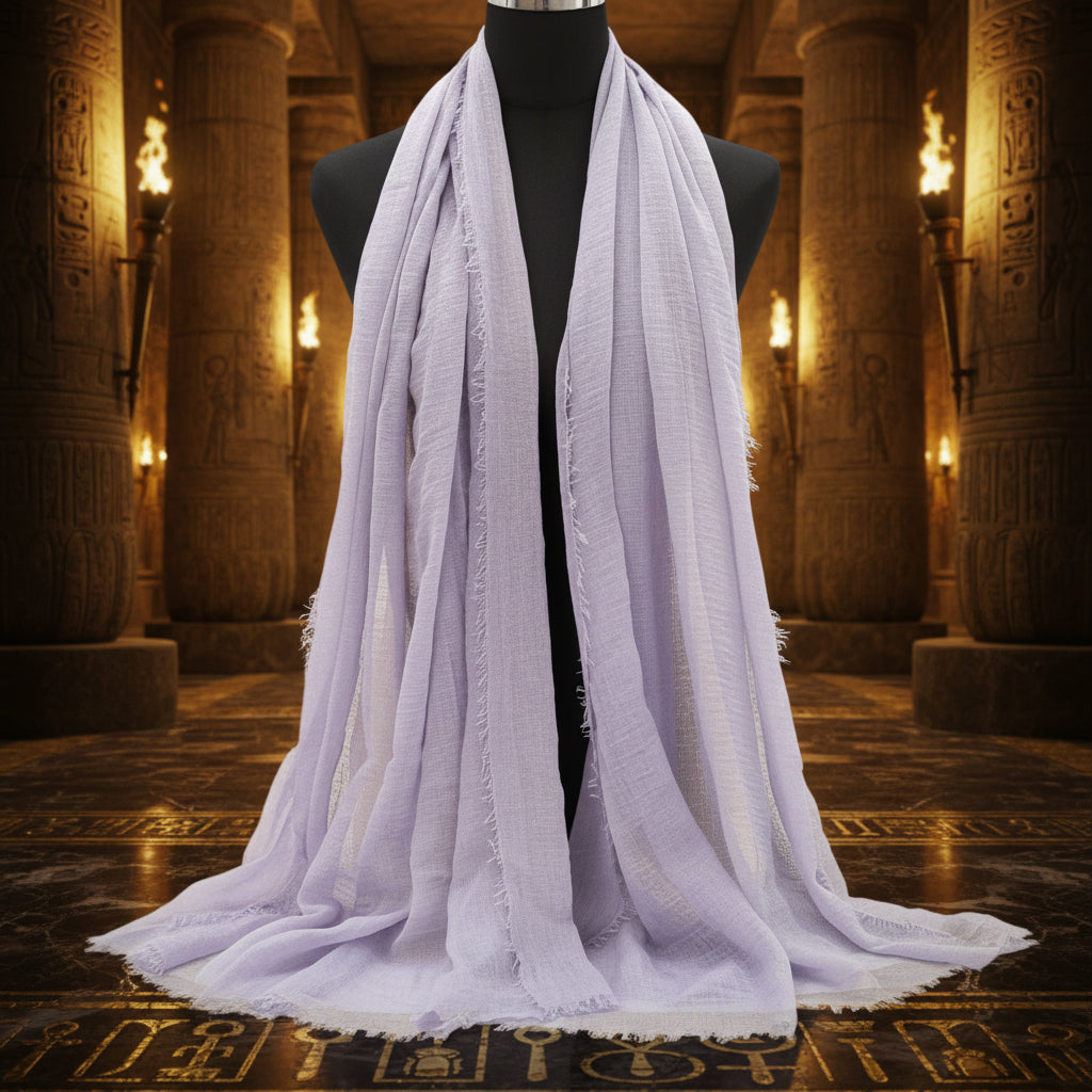 The Crinkle Linen Wrap