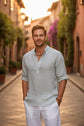 The Linen Button-Down