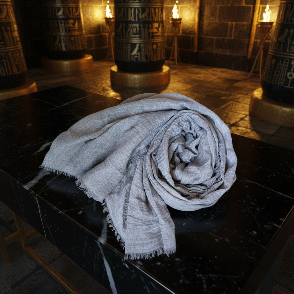 The Crinkle Linen Wrap