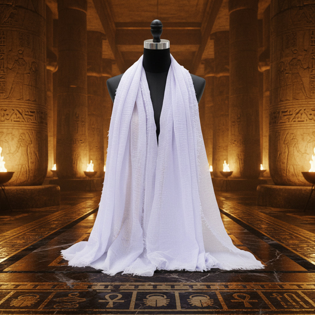 The Crinkle Linen Wrap