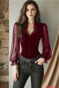 The Velvet Blouse