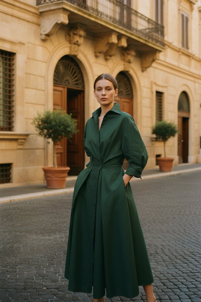 The Willow Linen Dress Shirt